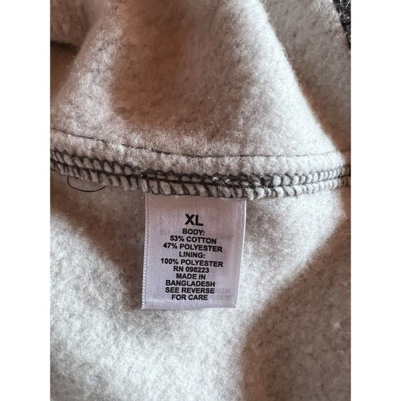 MAGELLAN Sz XL Mens Outdoor Gray Quarter Zip Pullover Classic Fit Stretch - Picture 7 of 11